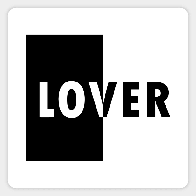 Lover Sticker by JamesBennettBeta
